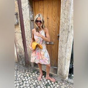 New Free People Deserted Island Mini Dress